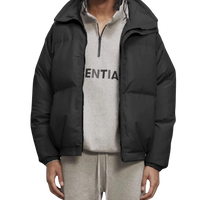 Fear Of God Essentials Puffer Jacket Black