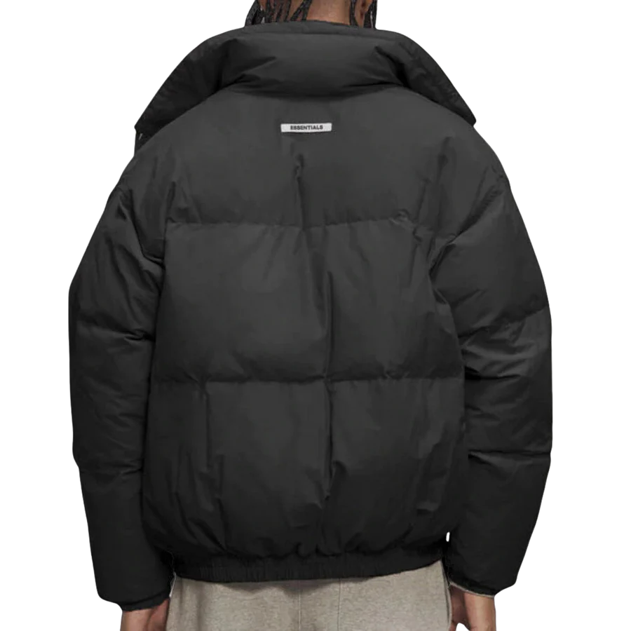 Fear Of God Essentials Puffer Jacket Black