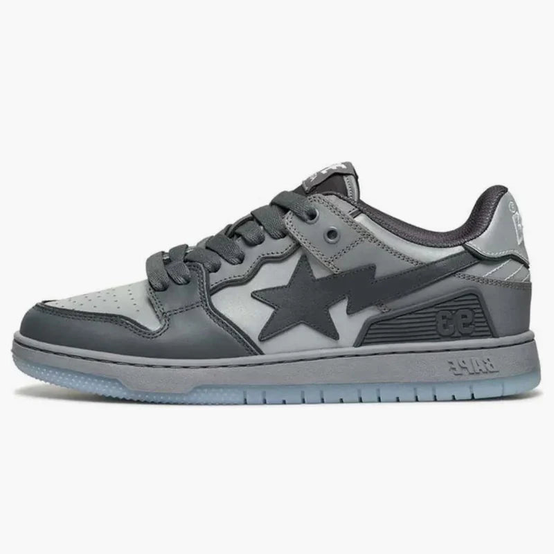 A Bathing Ape Bape Sk8 Sta #5 Grey