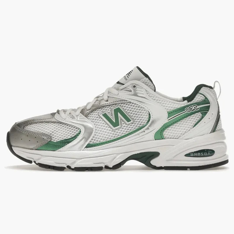 New Balance 530 White Nightwatch Green