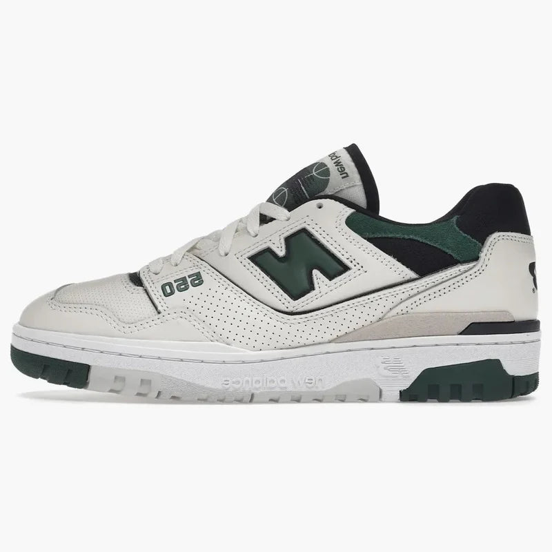 New Balance 550 Sea Salt Pine Green