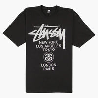 Stussy World Tour T-shirt Black