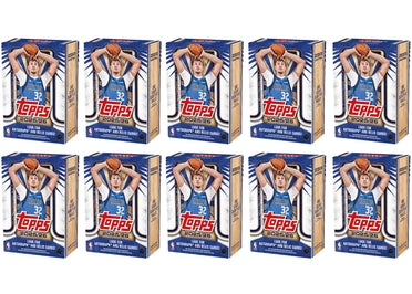 Lot de 10 boîtes de valeur Topps Basketball 2025/26