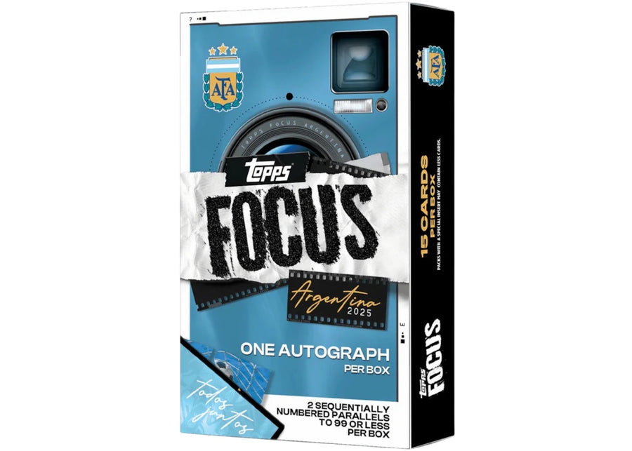 Boîte de collection Topps Focus Argentine 2025/26