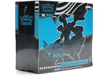 Coffret Dresseur d'élite Pokémon Écarlate et Violette Black Bolt 2025