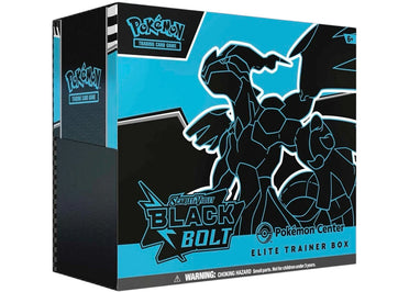 Coffret Dresseur d'élite Pokémon Écarlate et Violette Black Bolt du Centre Pokémon (2025)