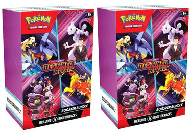 Lot de 2 boosters Pokémon Écarlate et Violette Rivaux Destinés (édition 2025)