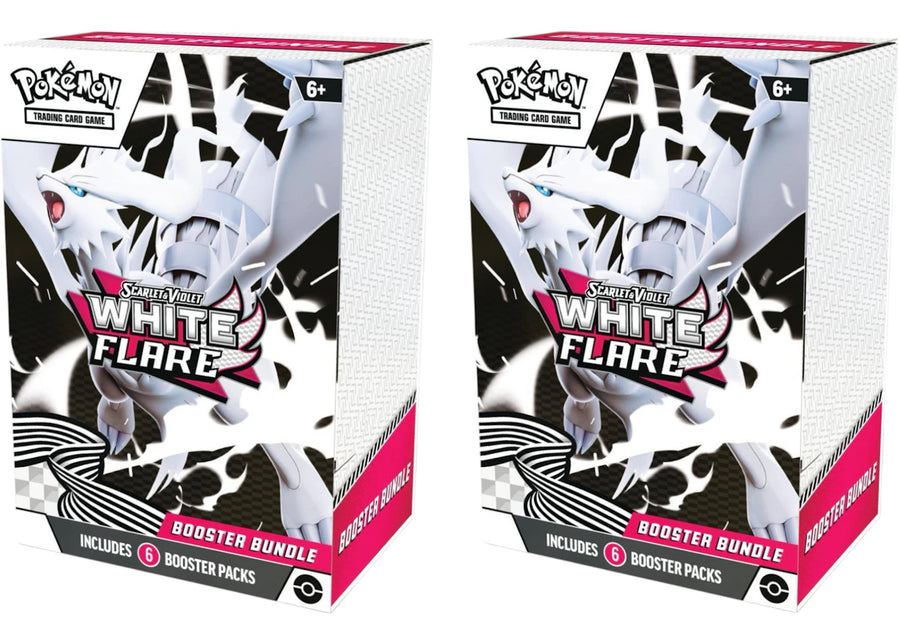 Lot de 2 boosters Pokémon Écarlate et Violette Flamme Blanche (2025)
