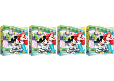 Lot de 4 boîtes géantes Topps Chrome Disney 2025
