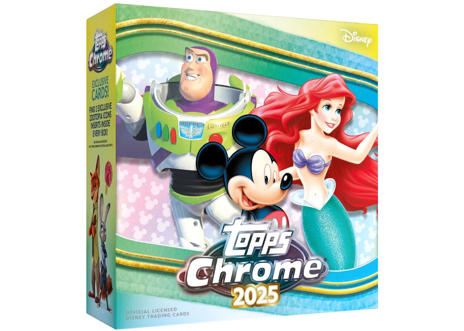2025 Topps Chrome Disney Mega Box