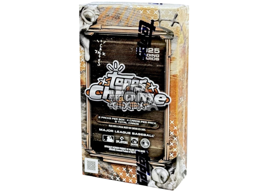 Boîte édition Fanatics Fest NYC 2025 Topps Chrome x Cactus Jack Baseball
