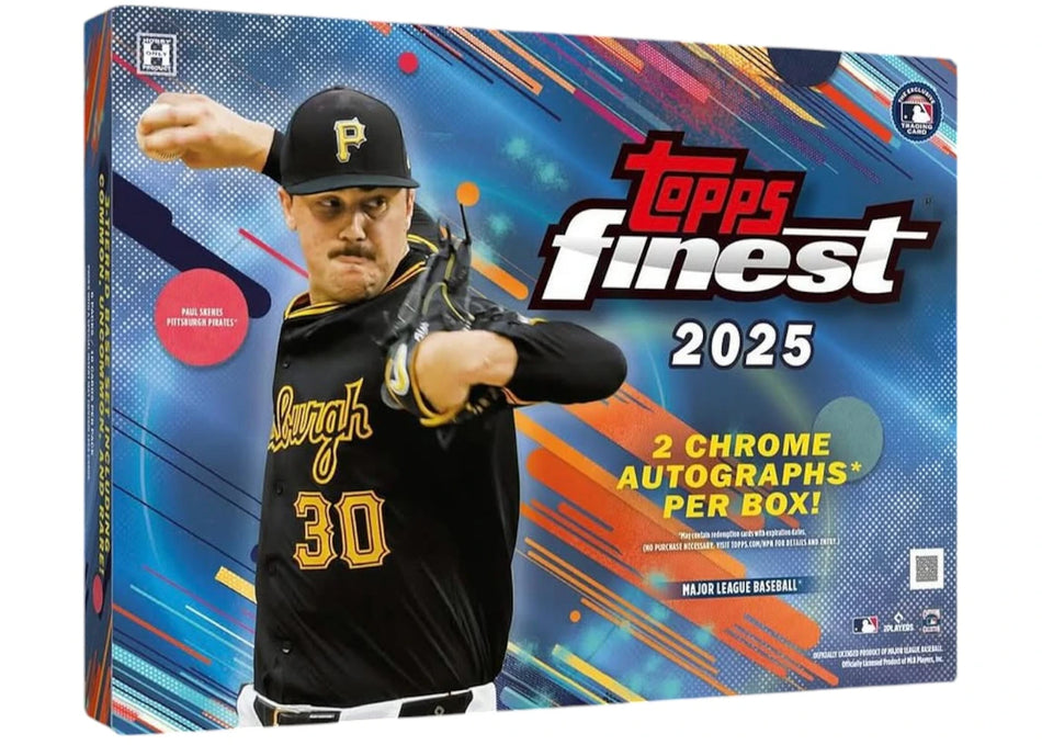 2025 Topps Finest Baseball Hobby Box