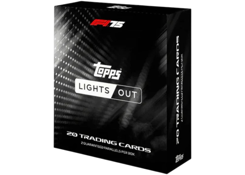 2025 Topps Formula 1 Lights Out Hobby Box