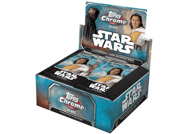 Boîte de collection chromée Topps Star Wars 2025