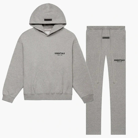 Fear of God Essentials (2022) Relaxed Dark Oatmeal - Set