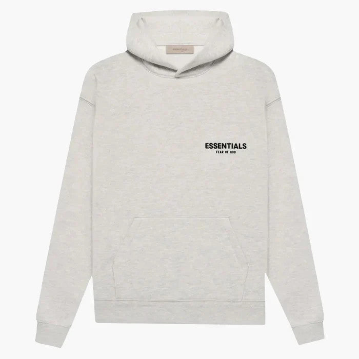 Fear Of God Essentials Hoodie (ss22) Light Oatmeal