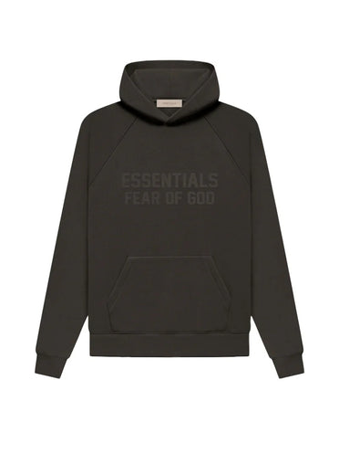 Fear Of God Essentials Hoodie Off Black