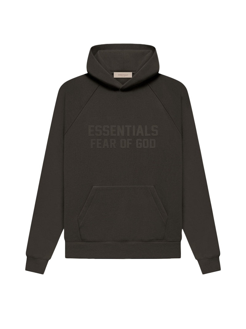 Fear Of God Essentials Hoodie Off Black