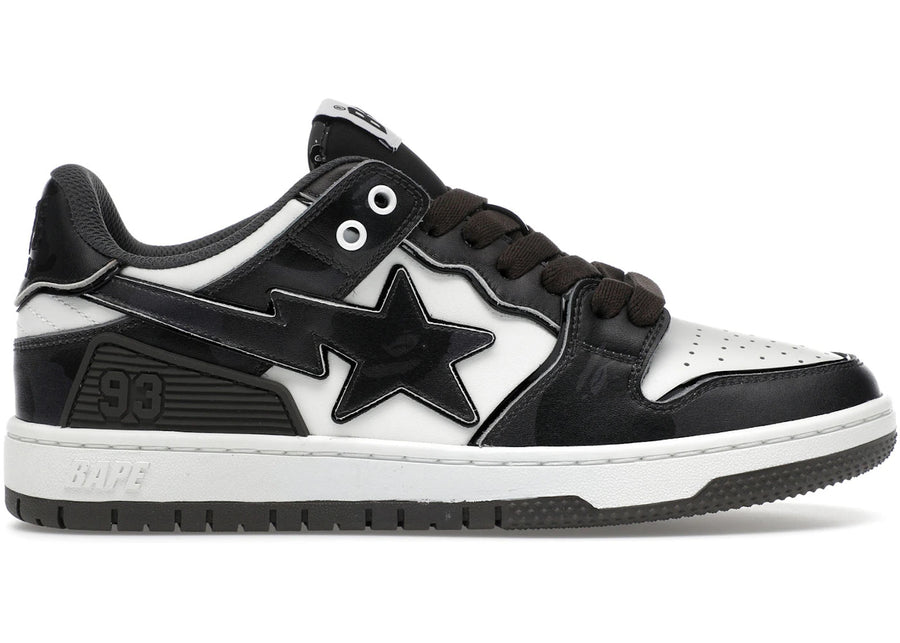A Bathing Ape Bape SK8 Sta #1 M2 Camouflage noir
