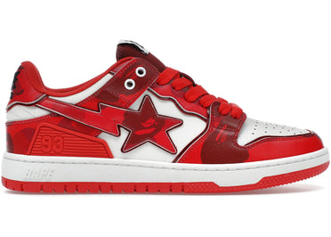 A Bathing Ape Bape SK8 Sta #1 M2 Red Camo