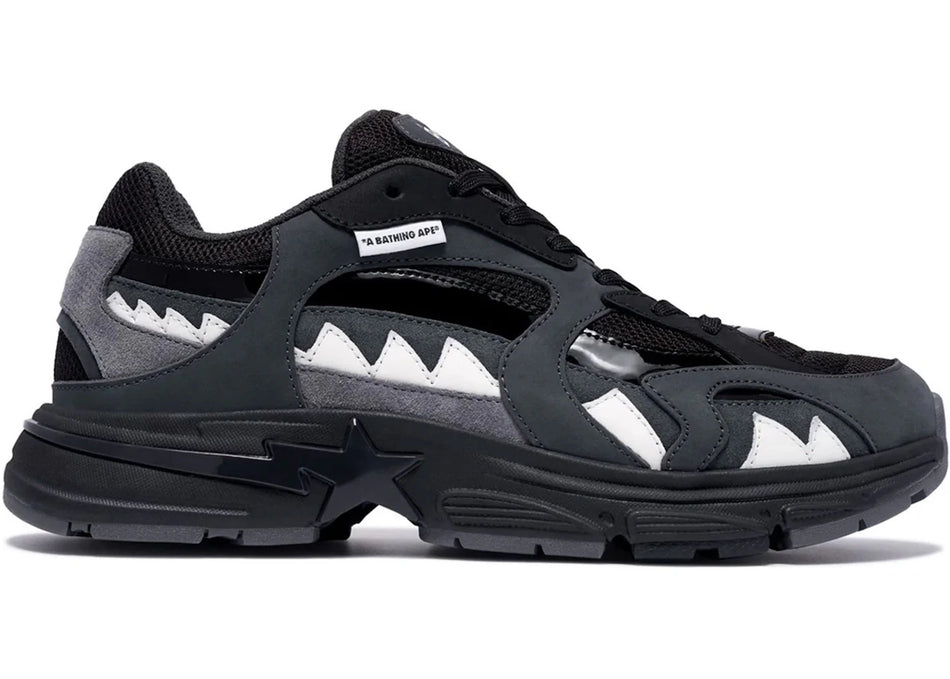 A Bathing Ape Shark Sta M2 Black