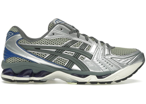 ASICS Gel-Kayano 14 Soft Yellow Asics Blue