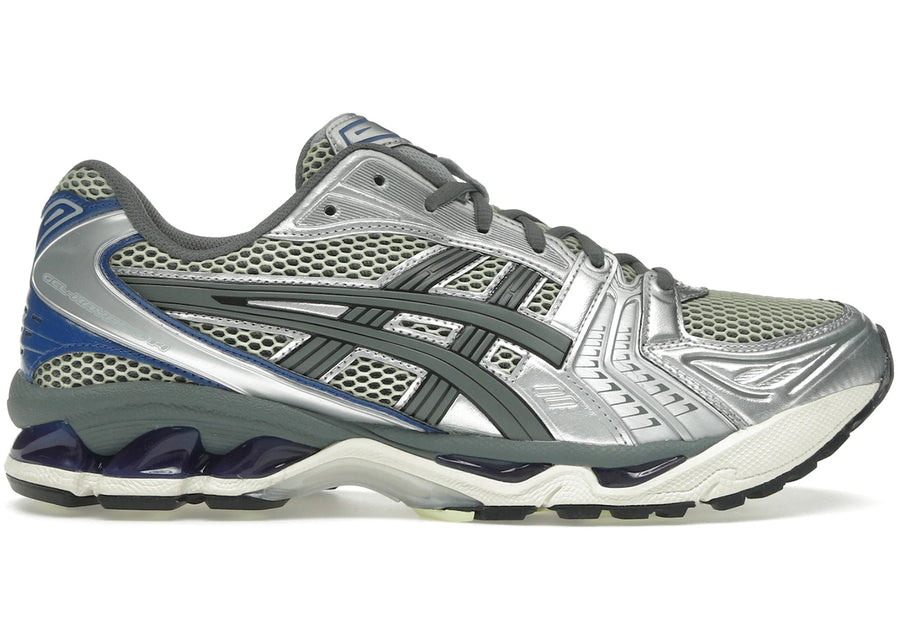 ASICS Gel-Kayano 14 Soft Jaune Asics Bleu