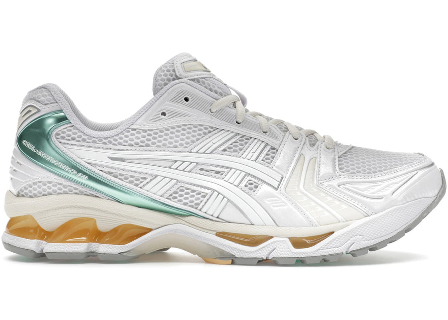 ASICS Gel-Kayano 14 Blanc Menthe Or