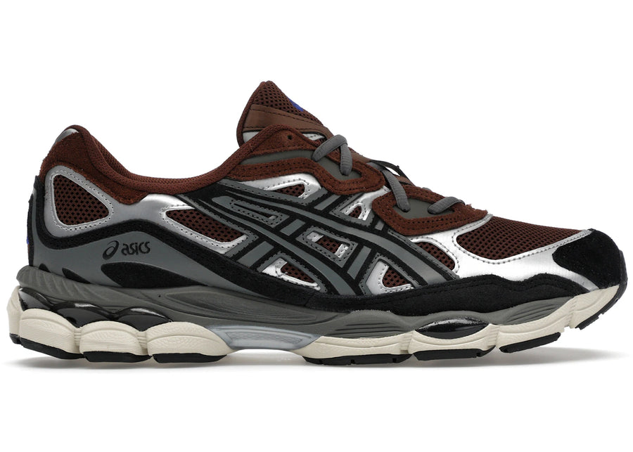 ASICS Gel-NYC Brun rougeâtre Gris clocher