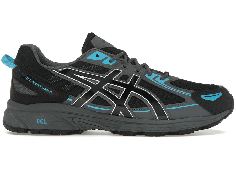 ASICS Gel-Venture 6 Noir Gris Porte-bagages