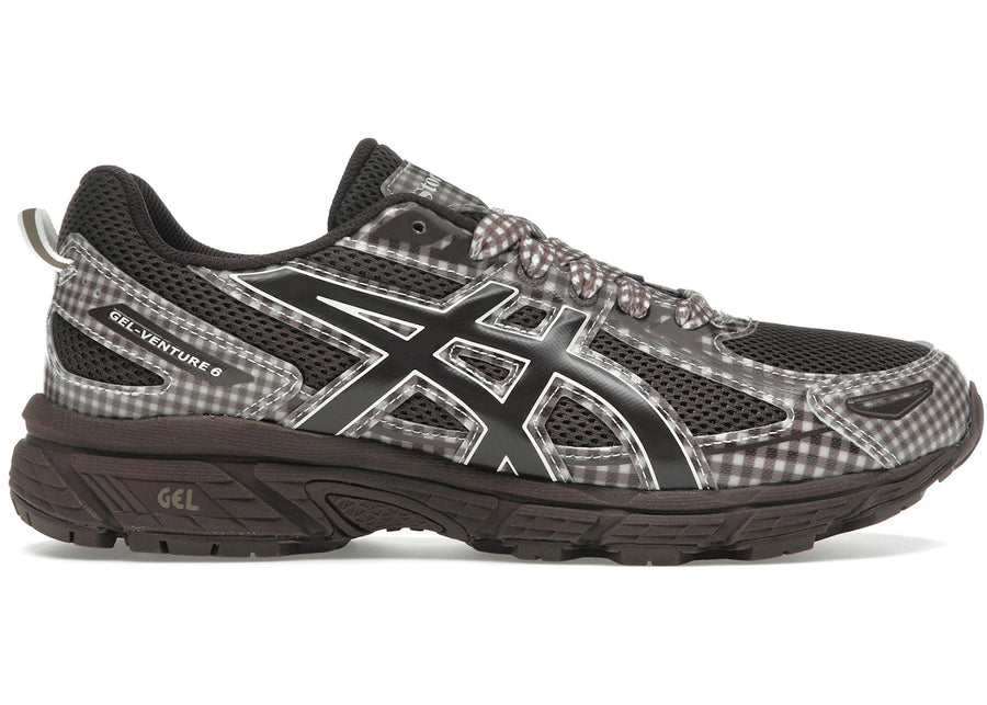 ASICS Gel-Venture 6 Story mfg. Marron rougeâtre à carreaux