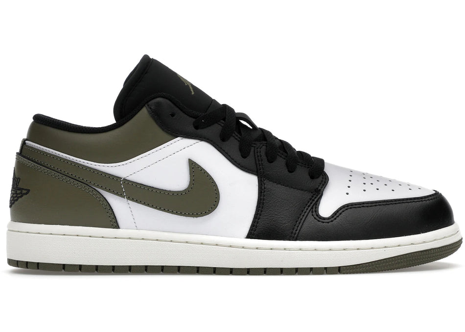 Jordan 1 Low Black Toe Medium Olive