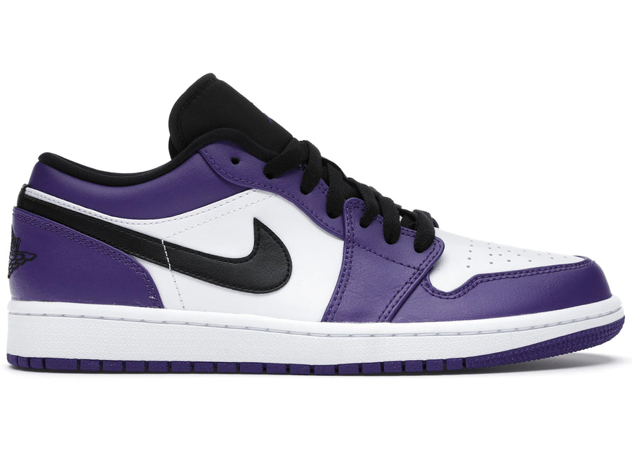 Jordan 1 Low Court Violet Blanc