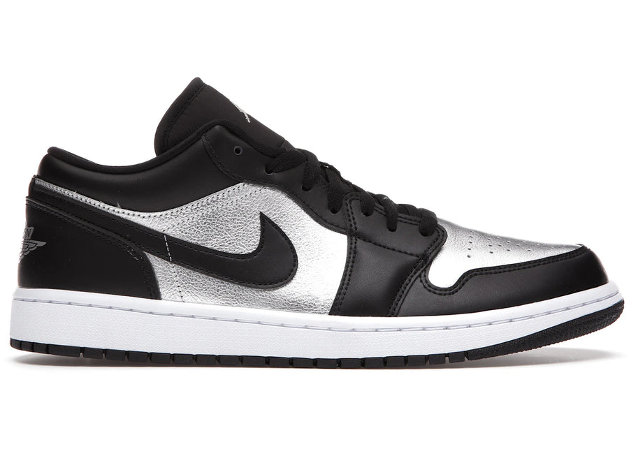 Jordan 1 Low SE Noir Argent Métallisé (Femme)