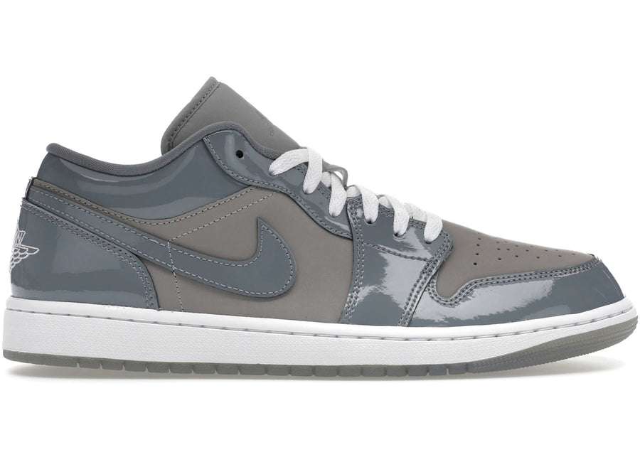 Jordan 1 Low SE Gris moyen Gris froid Blanc