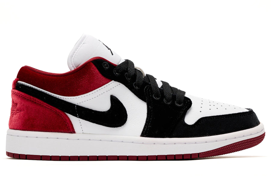 Jordan 1 Low SE Velvet Black Toe (Femme)