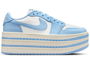 Jordan 1 Low Triple Stack Psychic Blue White (Femme)
