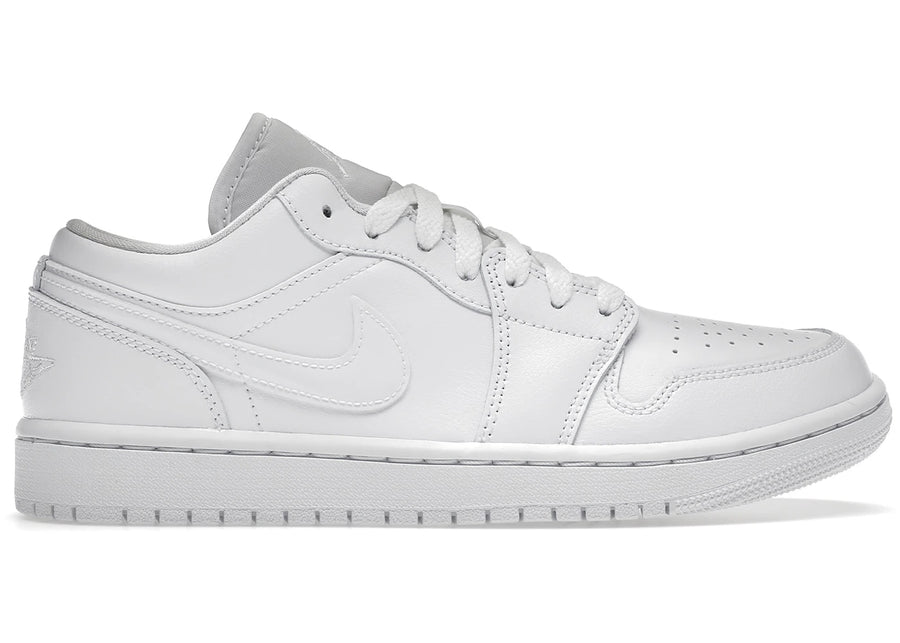 Jordan 1 Low Triple White (2022) (Femme)