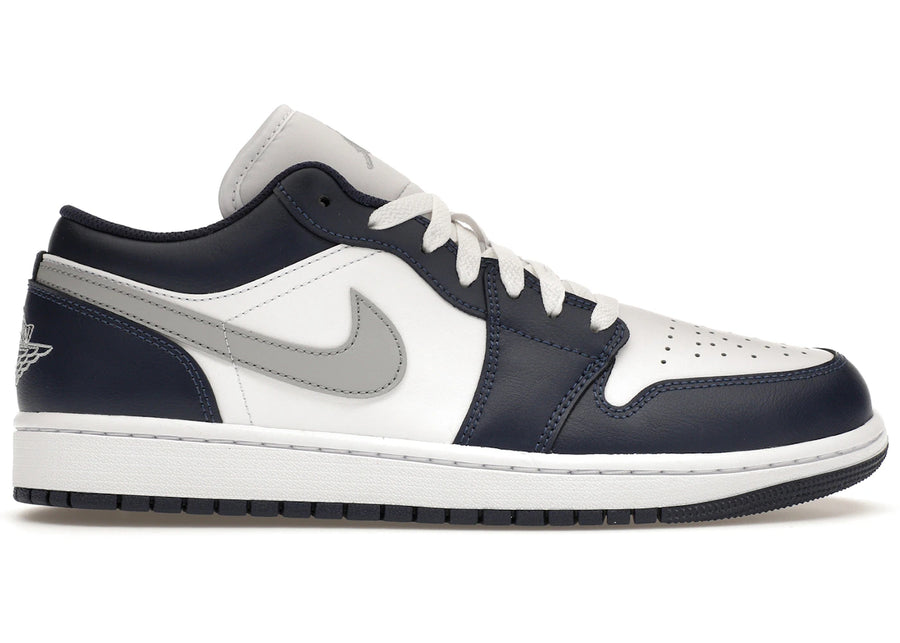 Jordan 1 Low Wolf Gray Midnight Navy
