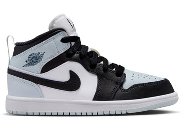 Jordan 1 Mid Black Aura Squadron Blue (PS)