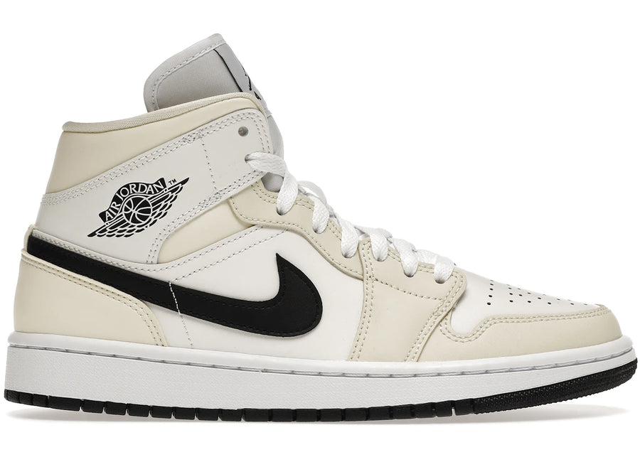 Jordan 1 Mid Coconut Milk (Femme)