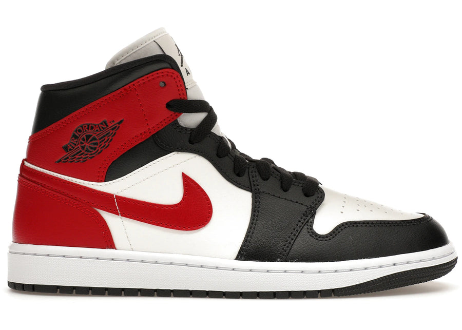 Jordan 1 Mid Gym Rouge Off Noir (Femme)