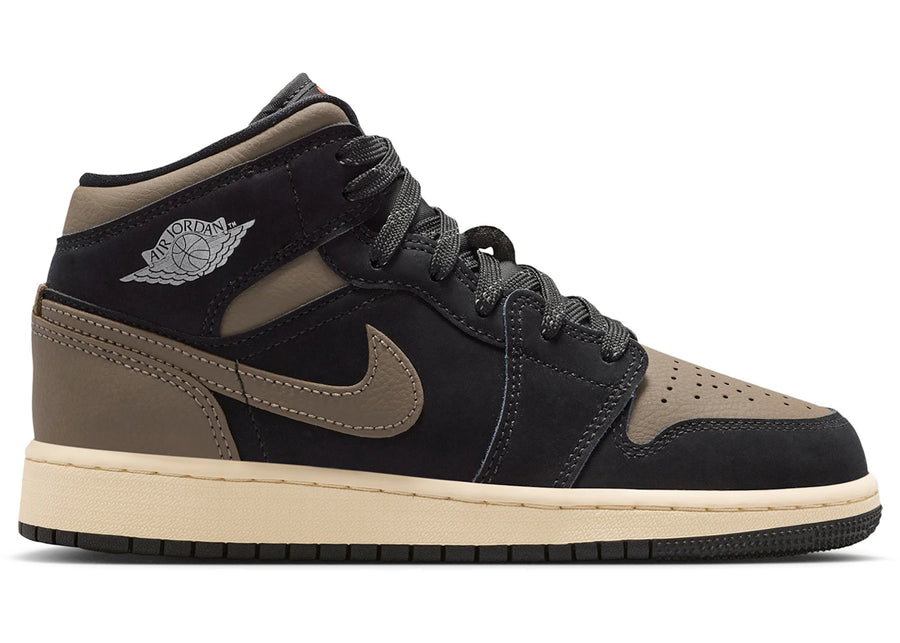 Jordan 1 Mid SE Olive Grey (GS)