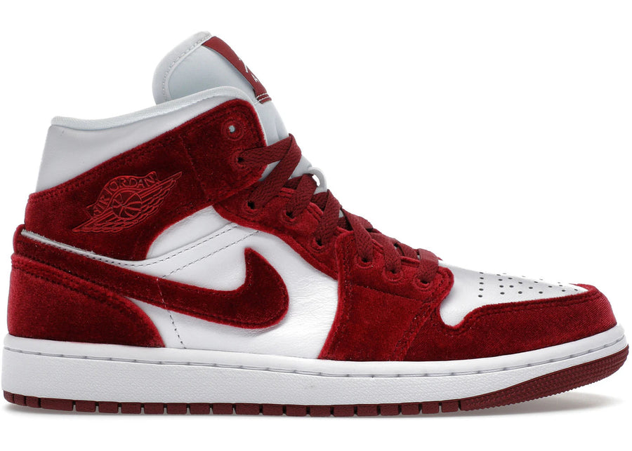 Jordan 1 Mid SE Red Velvet (Femme)