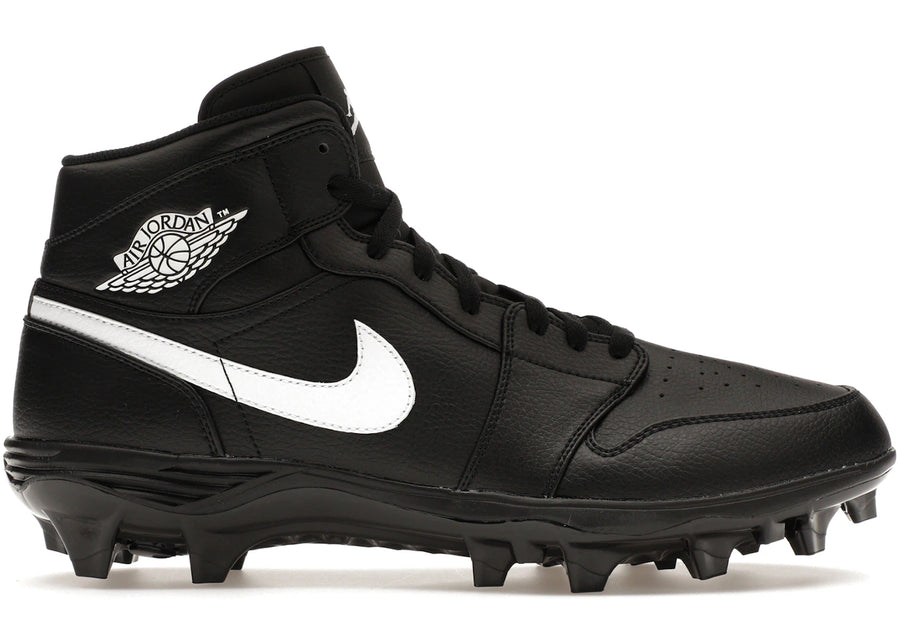 Crampons Jordan 1 Mid TD Noir et Blanc