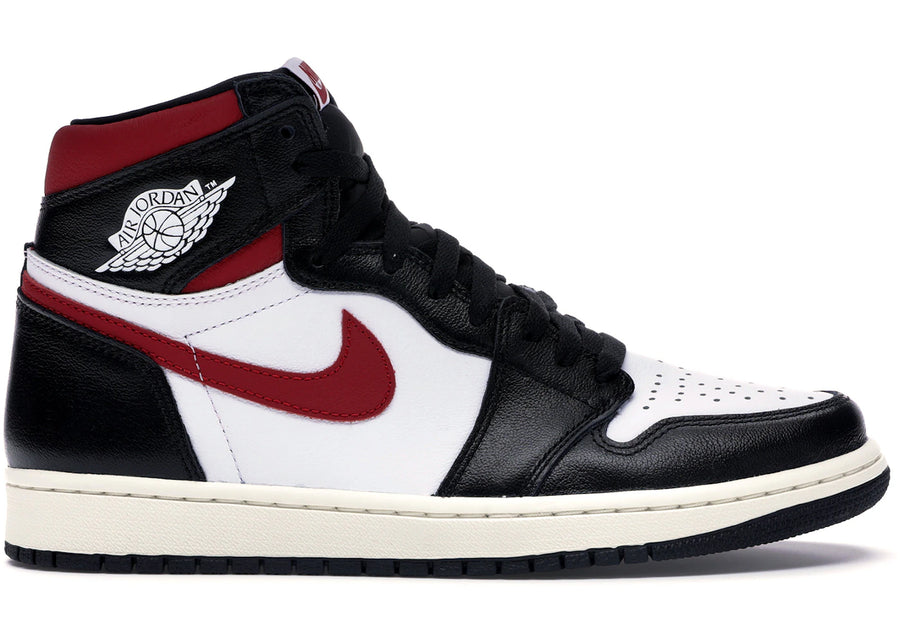 Jordan 1 Retro High Noir Gym Rouge