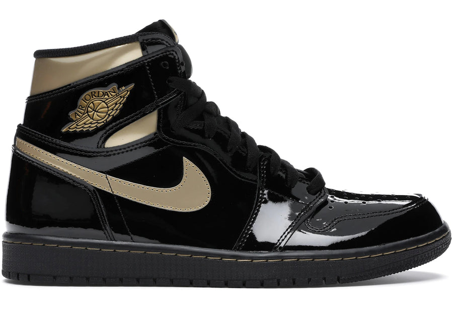 Jordan 1 Retro High Noir Or Métallisé (2020)