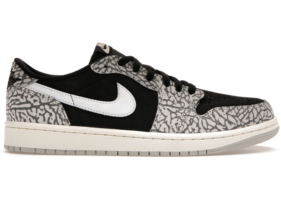 Jordan 1 Retro Low OG Noir Ciment