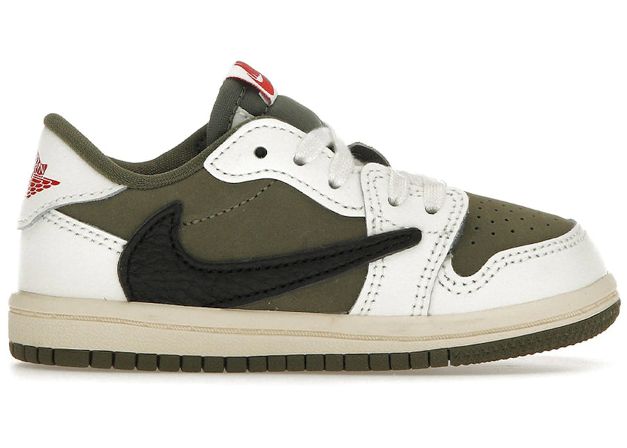 Jordan 1 Retro Low OG SP Travis Scott Olive moyen (TD)