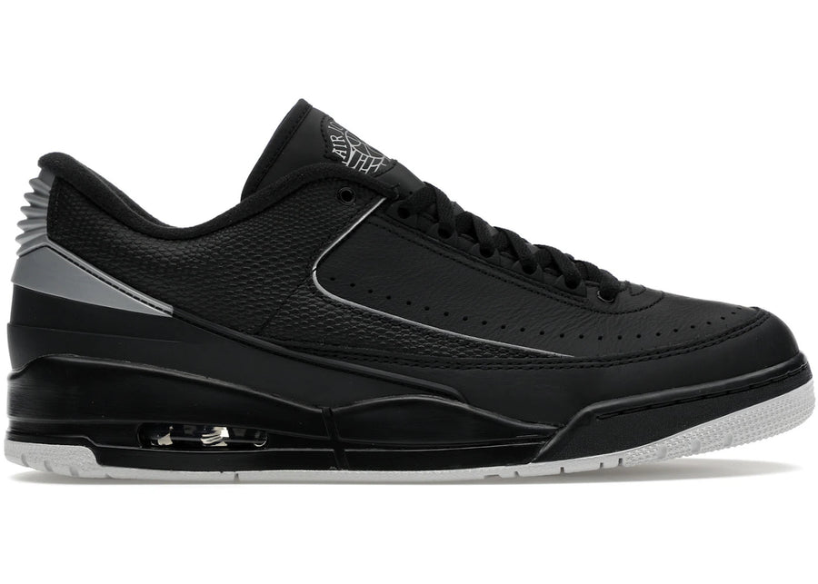 Jordan 2/3 Noir Argent Métallisé